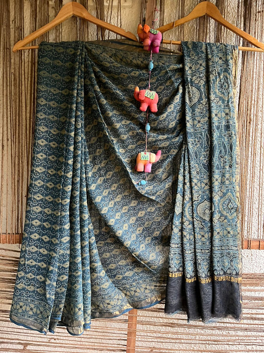 BLUE KOTA AJRAK SARI