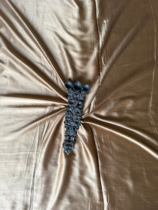 BEIGE GOLDEN MODAL SILK UN STITCHED BLOUSE PIECE