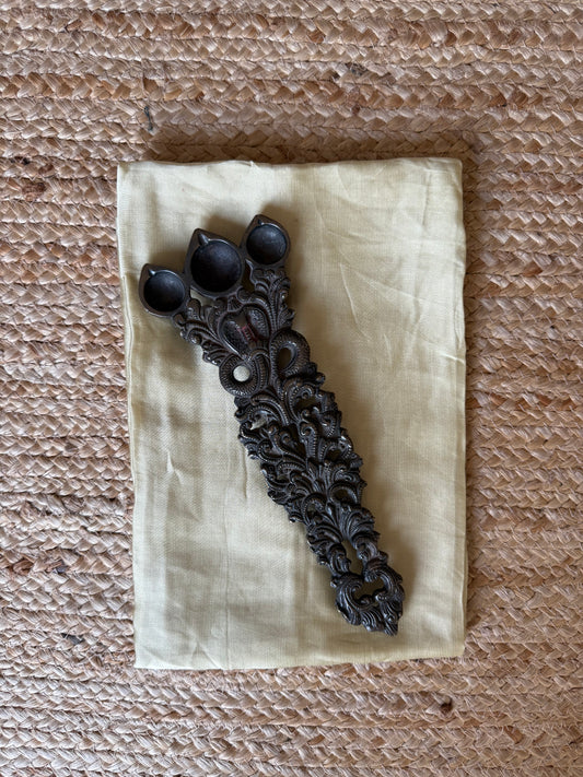 BEIGE  MODAL SILK UN STITCHED BLOUSE PIECE