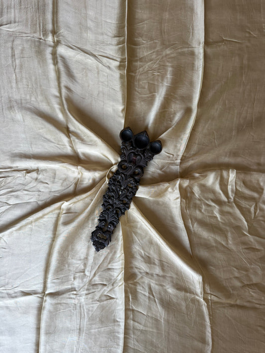 BEIGE  MODAL SILK UN STITCHED BLOUSE PIECE