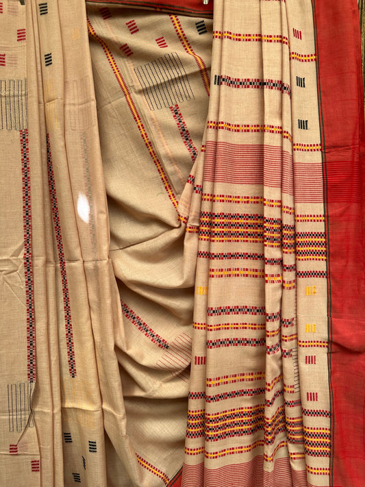 BEAUTIFUL BENGAL HANDLOOM PURE COTTON SAREE